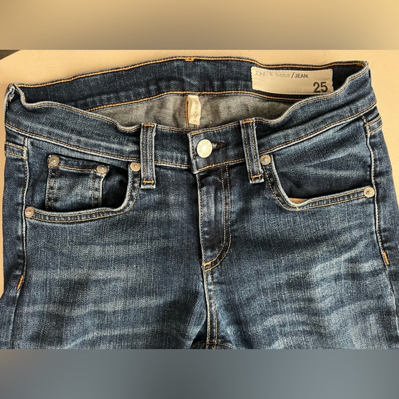 Rag & Bone 9 Inch Skinny Ankle Phoenicia Modele —Size 25 - Picture 12 of 15